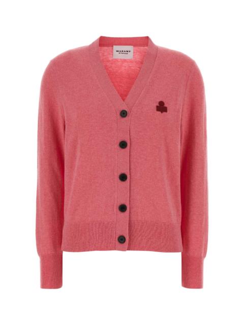 Isabel Marant Étoile Isabel Marant Etoile Women Dark Pink Cotton Blend Karina Cardigan