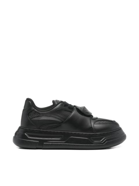 EMPORIO ARMANI Leather sneakers