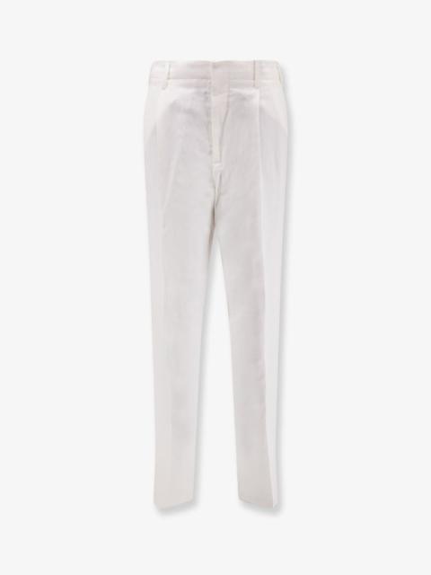 Brunello Cucinelli Brunello Cucinelli Linen and cotton trousers (IT 52)