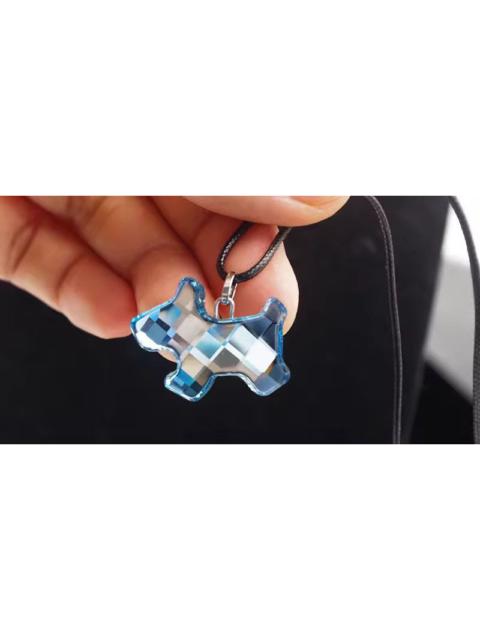 Jewelry - Cute Dog Crystal Leather Necklace