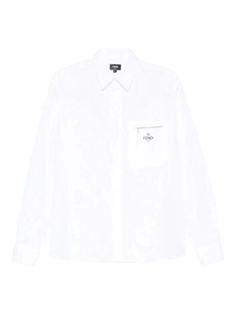 FENDI Fendi Men Shirt `Fendi Roma` Pocket