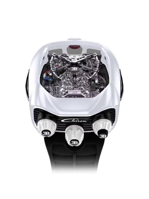 Other Designers Jacob & Co. Bugatti Chiron Tourbillon Hand Wind Men's Watch BU220.27.AA.AA.A
