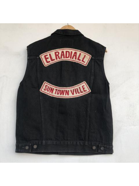 Other Designers Japanese Brand - El Radiall Convoy Funk Denim Vest
