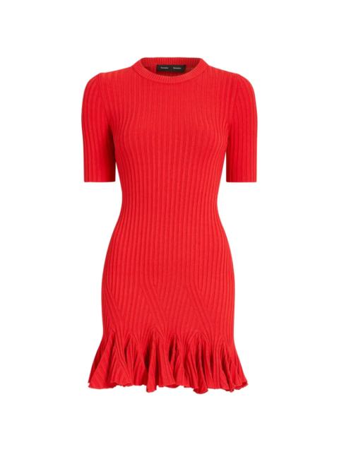 Proenza Schouler Leandra Dress in Red