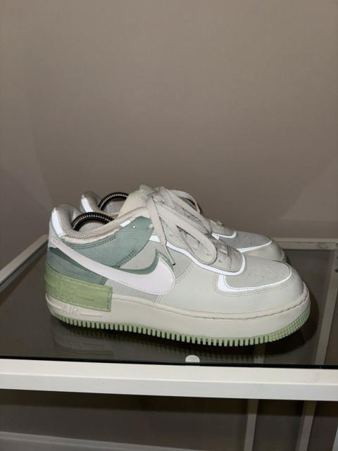 Nike Air Force 1 Low Shadow Spruce Aura White sneakers