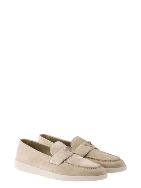 Prada Men's Suede Loafers