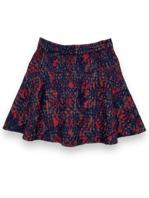 Other Designers Le Grande Bleu (L.G.B.) - Rirandture Plaid Skirt