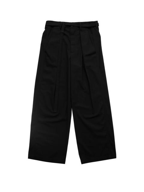 Ann Demeulemeester Ann Demeulemeester Norulf Workwear High Comfort Trousers Black