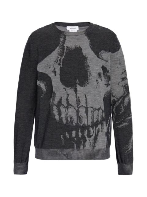 Alexander McQueen Skull print sweater
