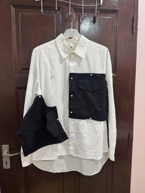 Other Designers Ground Y Button Up Shirt Pocket On Off