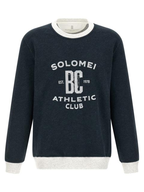 Brunello Cucinelli Brunello Cucinelli Men Cotton And Linen Sweatshirt