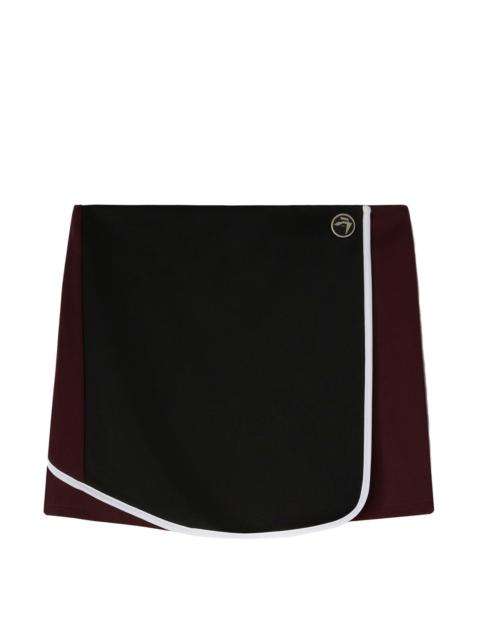 Ambush Back Pleats Track Skirt