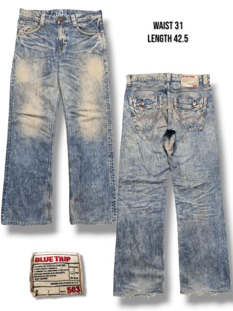 Other Designers Edwin Blue Trip Mudwash Asid Wash Distress Rusty