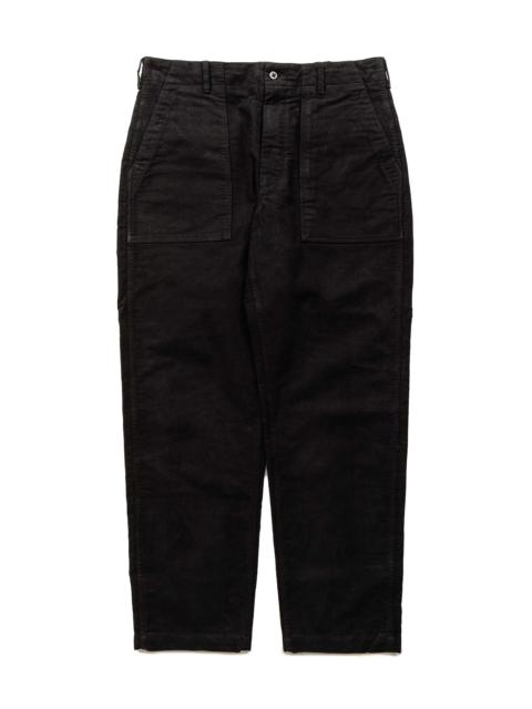 Engineered Garments Fatigue Pant Black Cotton Moleskin