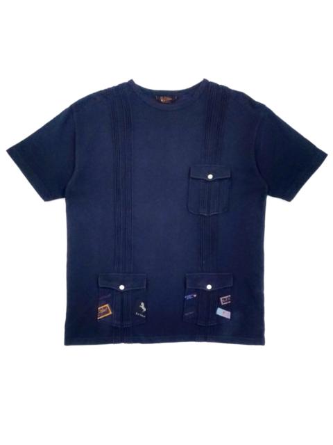 Other Designers Japanese Brand - RARE! KARL HELMUT MULTIPOCKET MULTIPATCHES T-SHIRT