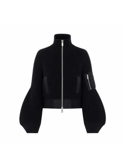 sacai Sacai Women Knit Blouson