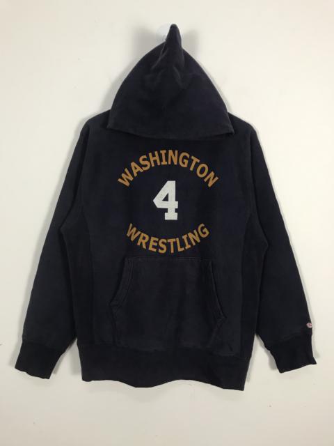 Other Designers Sugar Cane - Washington Wrestling Hoodie Big Logo Sweatshirt #2201