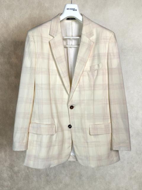 Other Designers Archival Clothing - SS 2013 maison martin margiela tablecloth mohair wool blazer