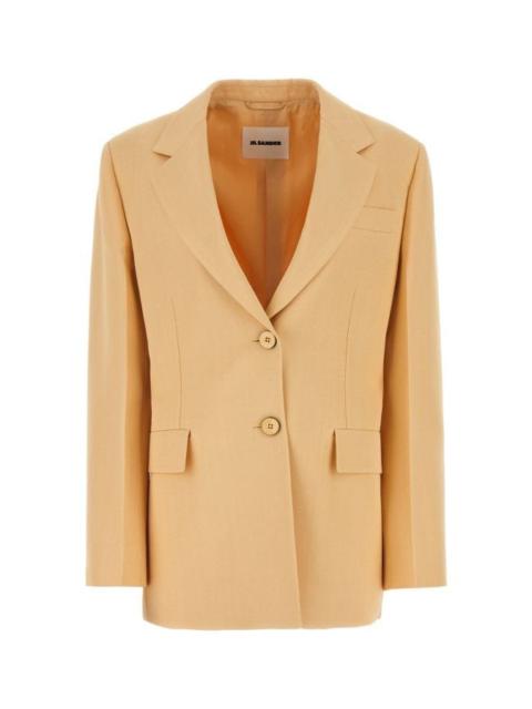 Jil Sander Woman Peach Viscose Blend Oversize Blazer