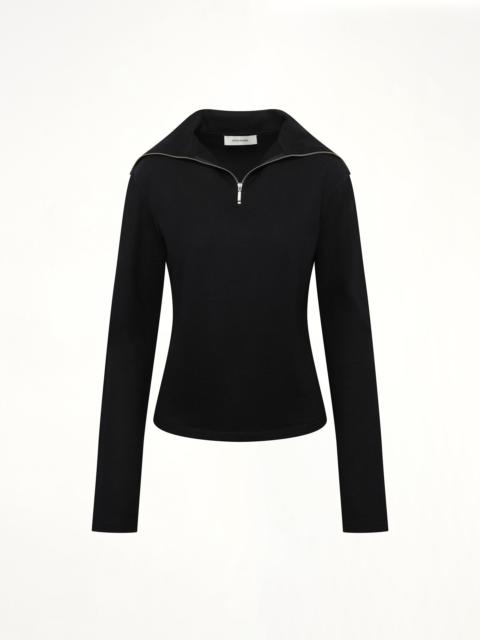 entire studios Apex Wool Top in Black