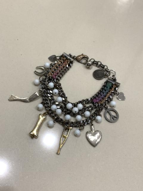 Other Designers Vintage - VTG VENESSA ARIZAGA METAL CHAIN GYPSY BRACELET