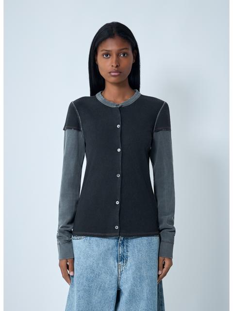 Our Legacy Our Legacy Women Layered Button-Down Cardigan