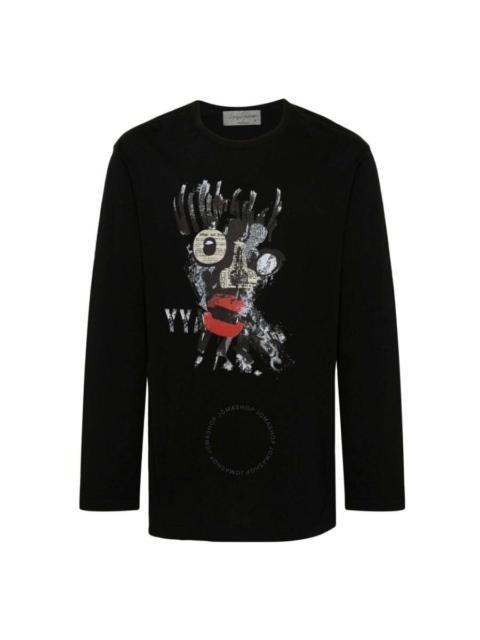 Yohji Yamamoto Homme PT Long Sleeve Tee, Brand Size 3 (Medium)