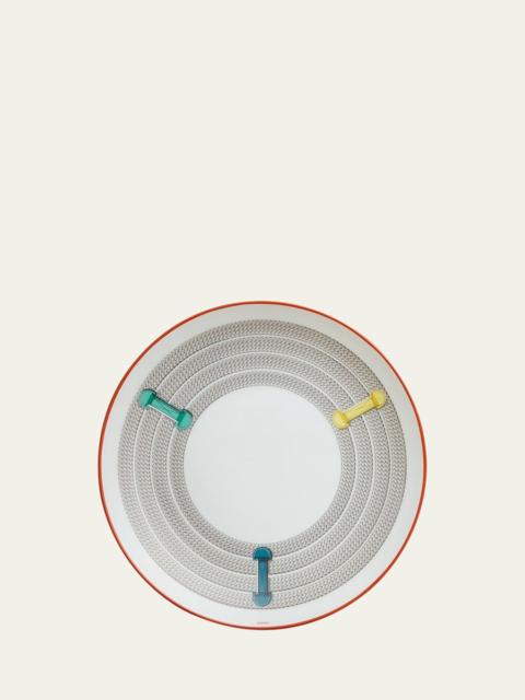 Hermès Tressages Equestres Dessert Plate