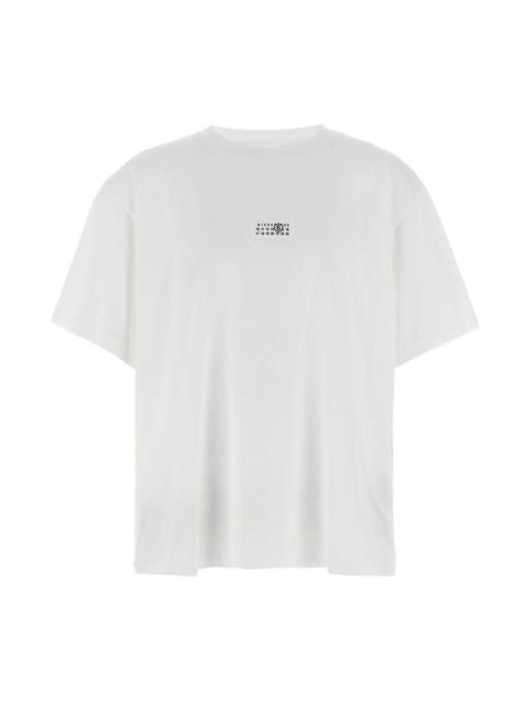 MM6 Maison Margiela 'Numeric signature MM6' patch t-shirt