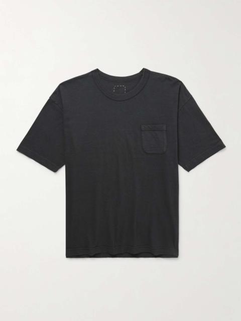 Jumbo Garment-Dyed Cotton-Blend Jersey T-Shirt