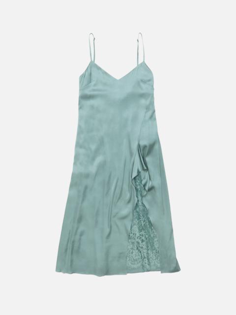 Acne Studios Satin dress - Sage green