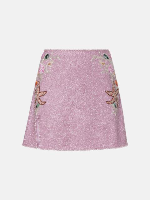 CLIO PEPPIATT Marina embellished miniskirt