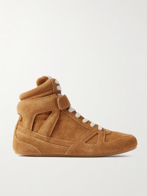 Isabel Marant Senny Suede High-top Sneakers