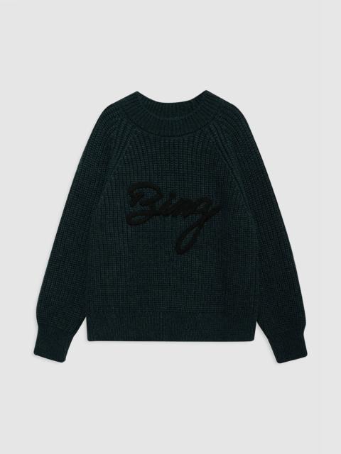 ANINE BING Kendrick Sweater Bing - Dark Teal