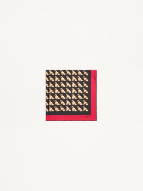 Valentino PETIT CHARLES SILK SCARF