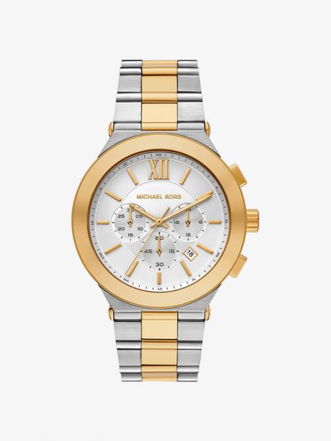 MICHAEL KORS Oversized Billie Two-Tone Watch