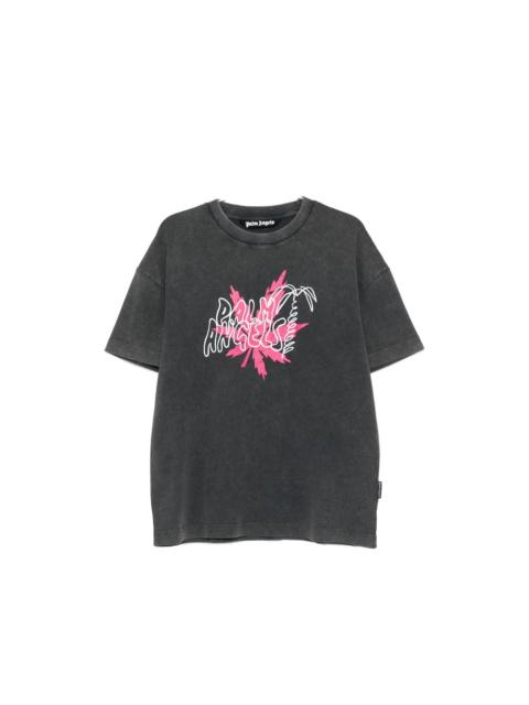 Palm Angels Palm Angels Grey T-Shirts & Vests - T-Shirts Men
