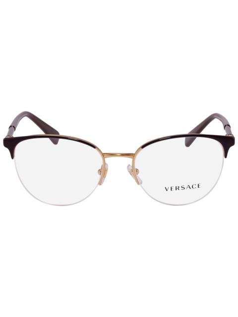 VERSACE Versace Round Eyeglasses VE1247 1418 52
