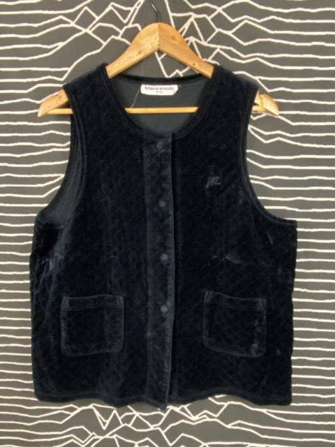 Sonia Rykiel Velvet Vest