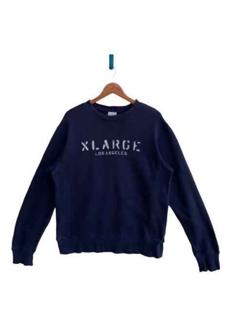 Other Designers Vintage × X-LARGE - Vintage X Large Baggy Style Spell Out Logo Sweatshirt