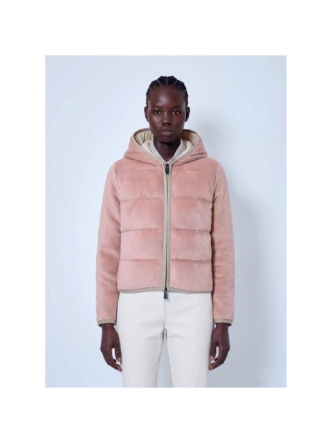 Moncler Grenoble MONCLER GRENOBLE Pink Padded Zip-Up Hoodie New & Authentic (