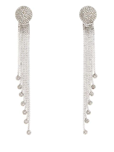 Alessandra Rich Alessandra Rich Women Crystal Fringes Earrings