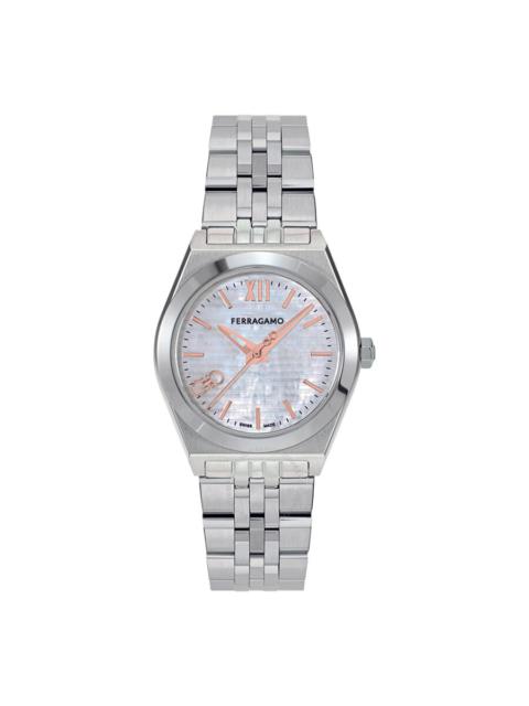 FERRAGAMO Ferragamo Vega Quartz Mother of Pearl Dial Watch SFKJ00924