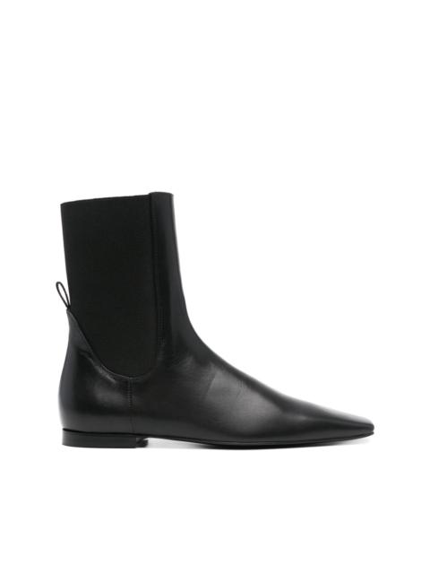 leather Chelsea boots
