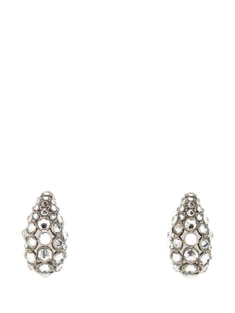 Valentino Embellished metal earrings