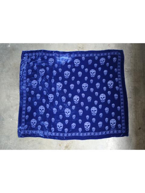 Alexander McQueen Alexander Mcqueen - F/W 11 - Velvet Skull Scarf