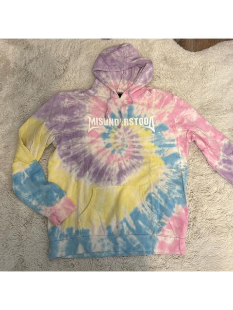 Other Designers Entree Misunderstood Tie Dye Graphic Hoodie Sweatshirt