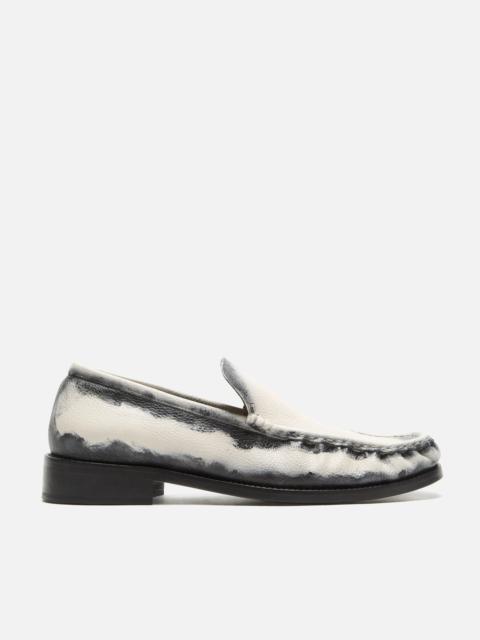 Acne Studios Leather loafers - White/black