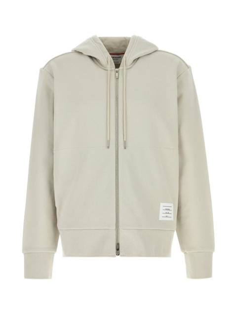 Thom Browne Light grey cotton sweatshirt