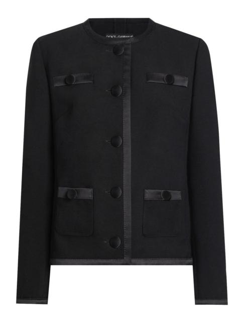 Dolce & Gabbana Dolce & Gabbana Women Double Crepe Single-Breasted Jacket